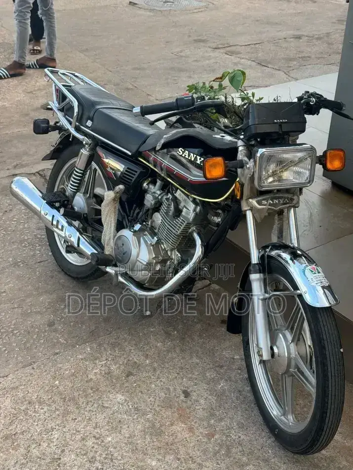 Nouveau Sanya SY125-10 2022 Noir