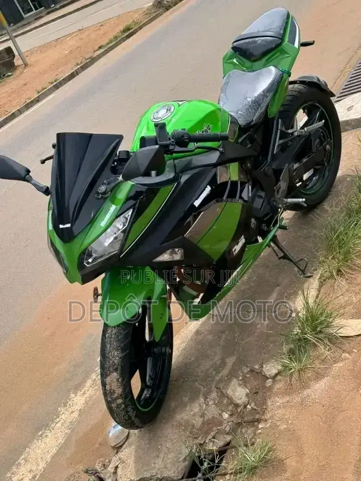 Nouveau Kawasaki Ninja 400 2023 Vert