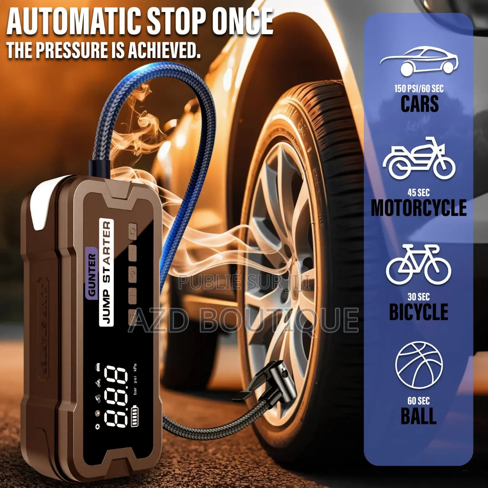 Démarreur Électrique 4 En 1