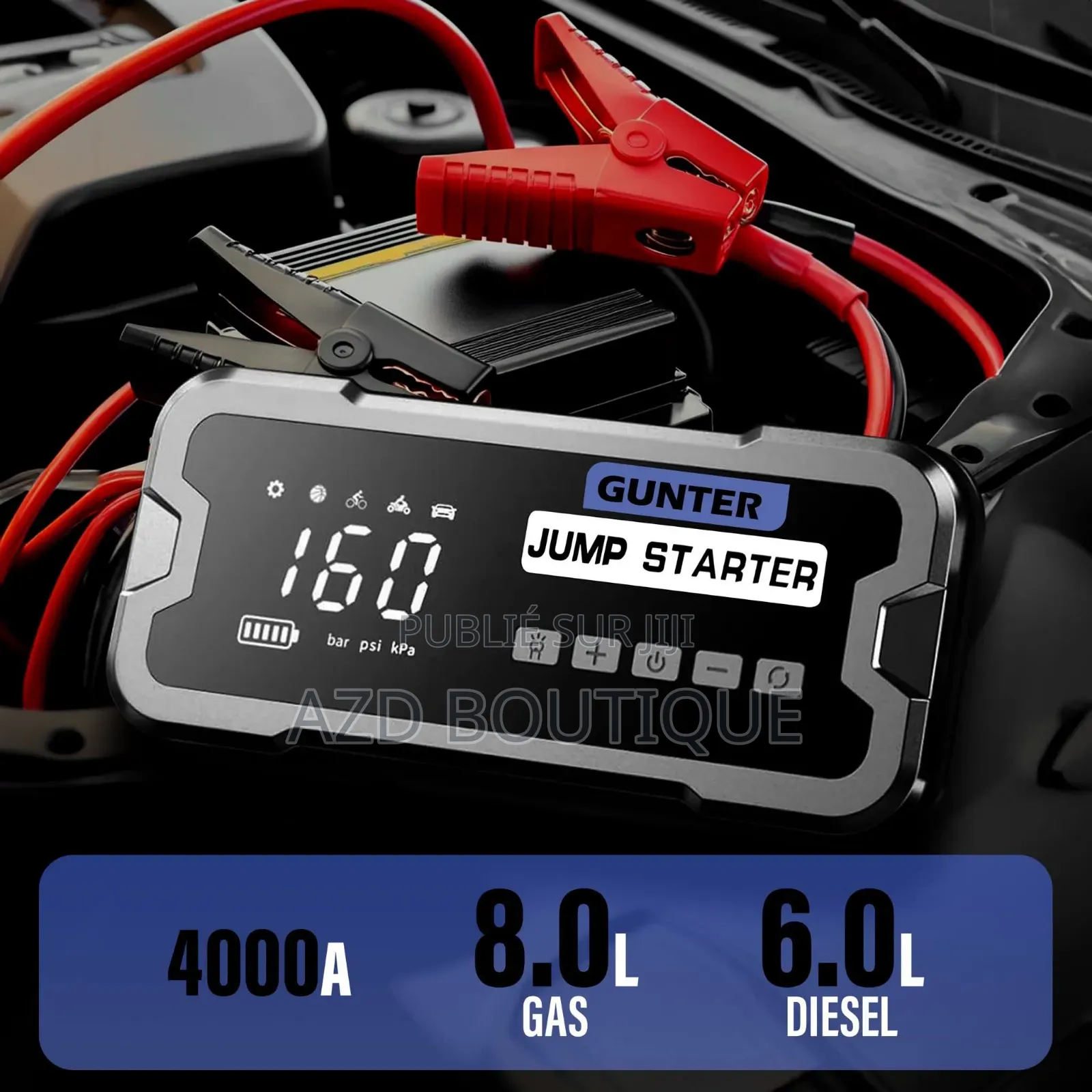 Démarreur Électrique 4 En 1