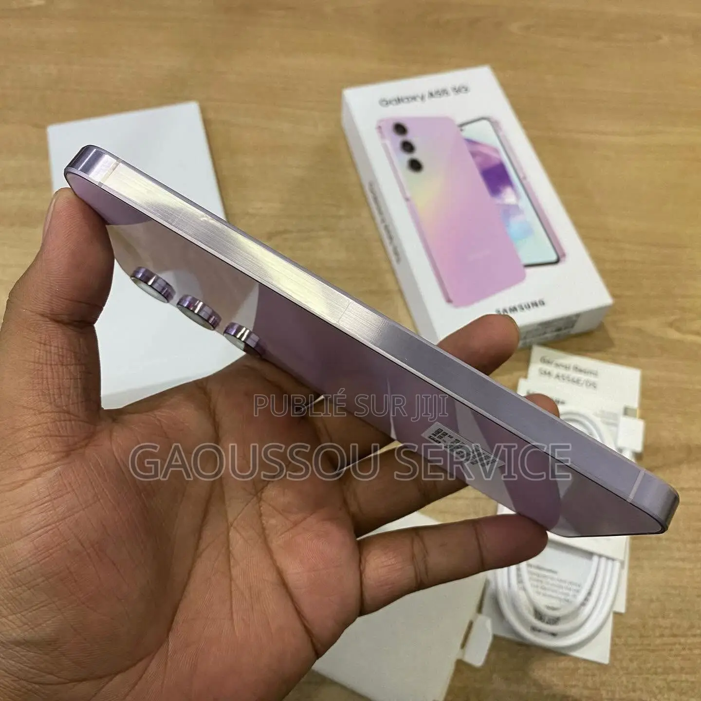 Nouveau Samsung Galaxy A55 256 GB Or rose