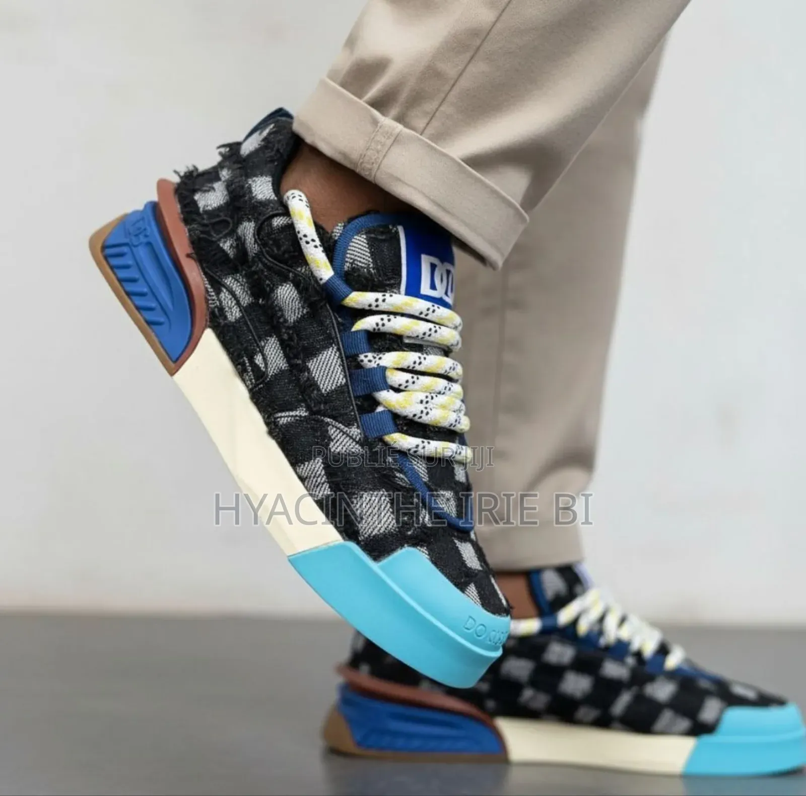Sneakers Dolce Et Gabana Authentique Original Qualité Irréprocha