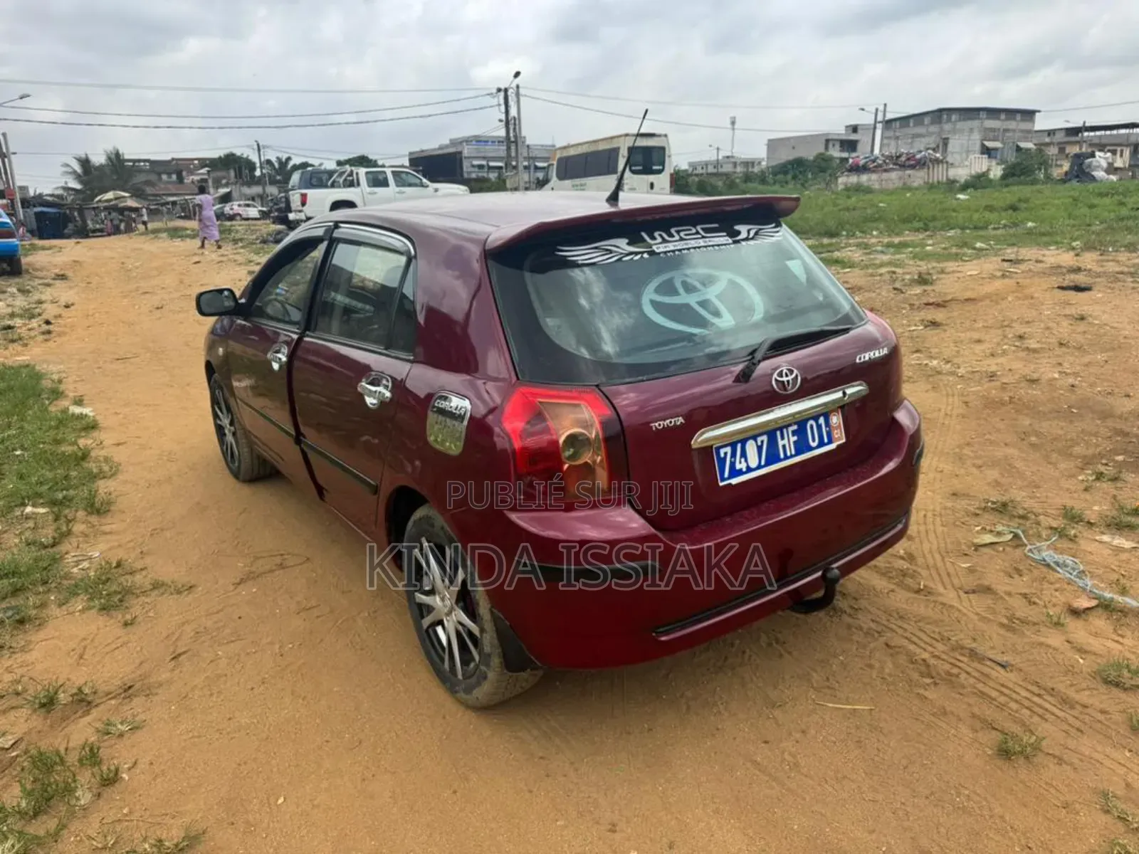 Toyota Corolla 2004 Rouge