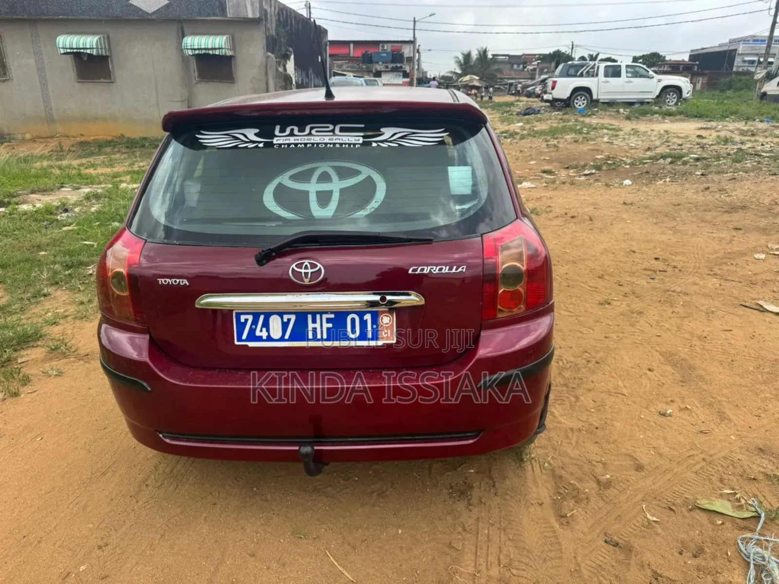 Toyota Corolla 2004 Rouge