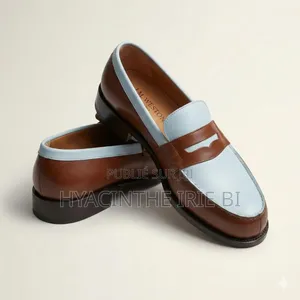 Maucassin Matiere Cuir Deux Thons Authentique Original Qualité