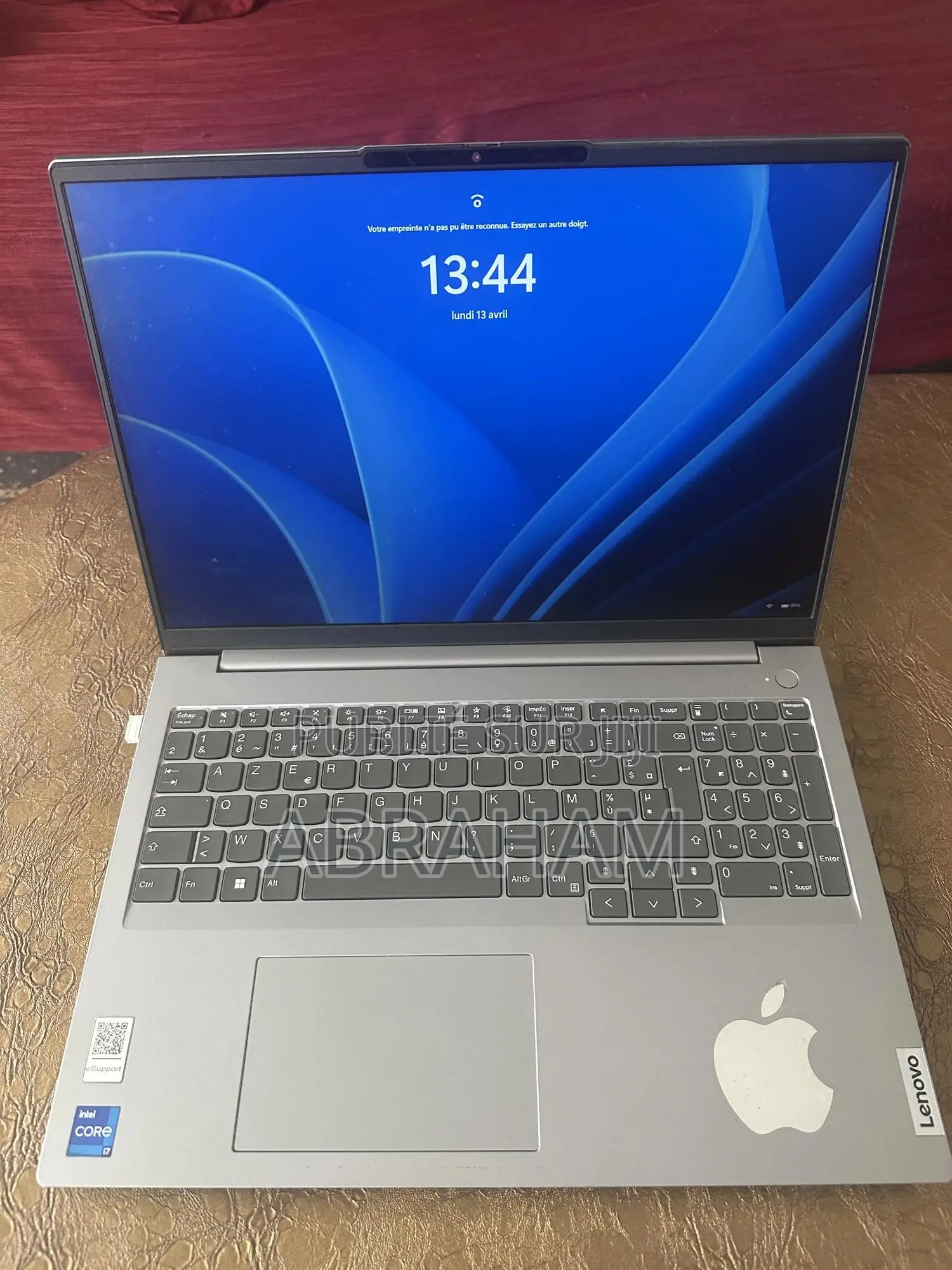 Ordinateur portable Lenovo ThinkBook 15 8GB Intel Core i7 SSD 512GB