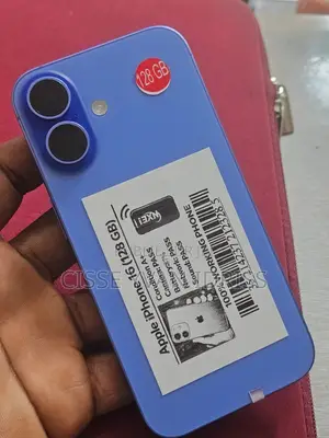 Nouveau Apple iPhone 16 128 GB Bleu