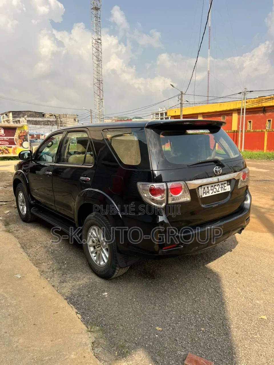 Toyota Fortuner 2013 Noir