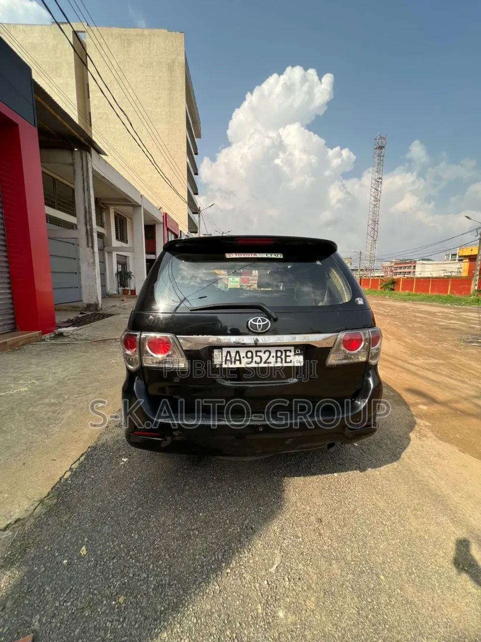 Toyota Fortuner 2013 Noir