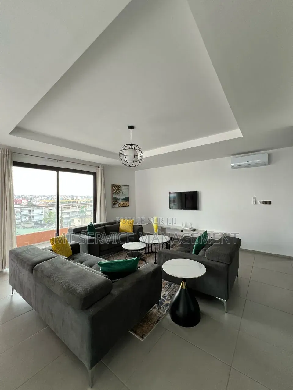 Meublé 1chbre Appartement dans Mt Services Location, Cocody à Louer