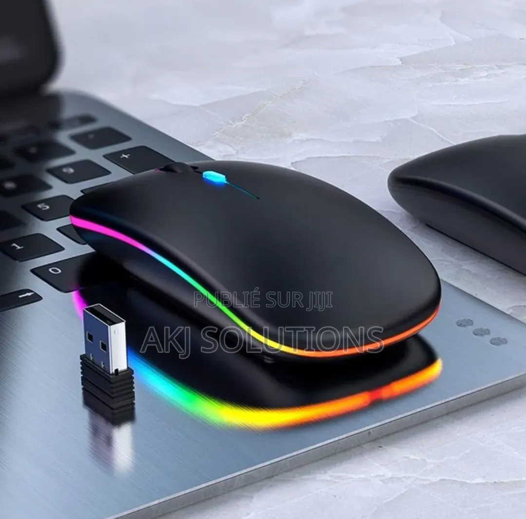 Souris Led Sans Fil Rechargeable
