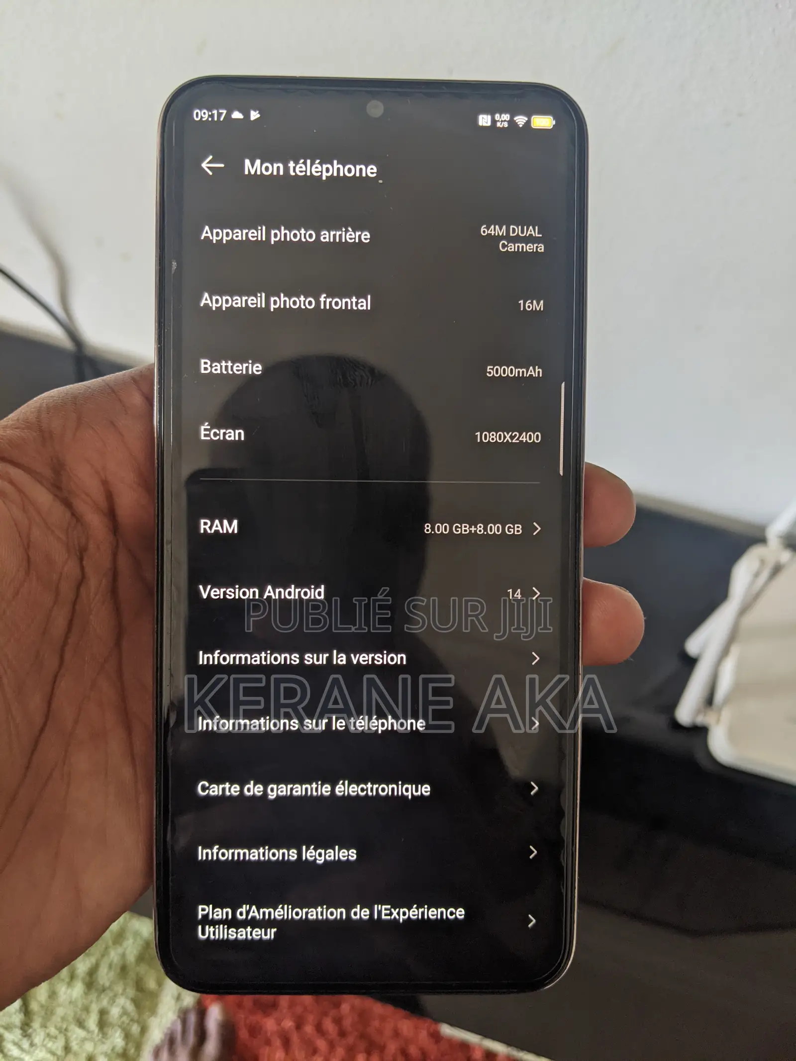 Infinix Note 30 256 GB Jaune