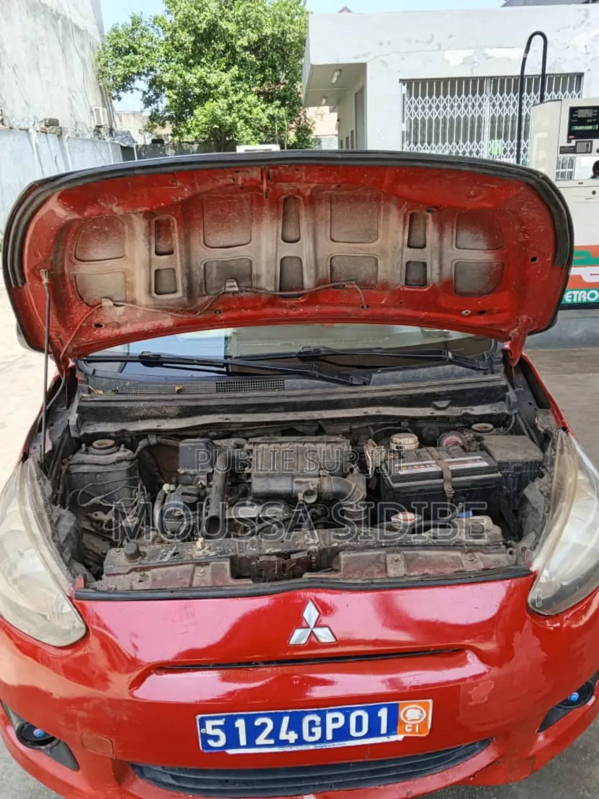 Mitsubishi Spacestar 2014 Rouge