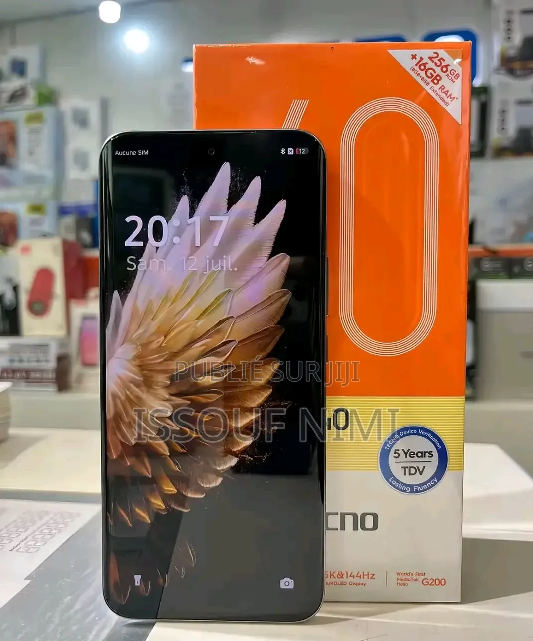 Nouveau Tecno Spark 40 Pro+ 256 GB Autre