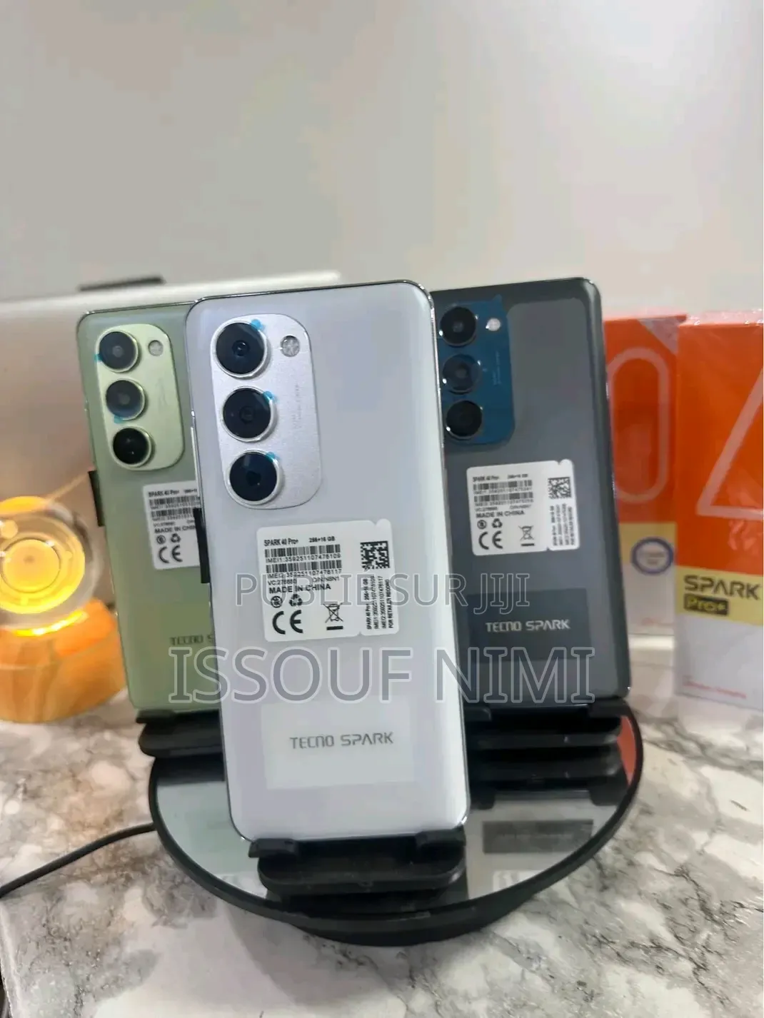 Nouveau Tecno Spark 40 Pro+ 256 GB Autre