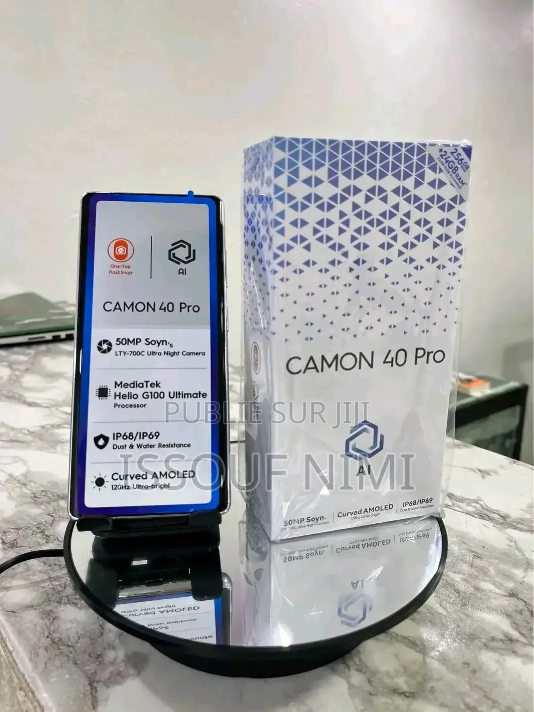 Nouveau Tecno Camon 40 Pro 4G 256 GB Autre