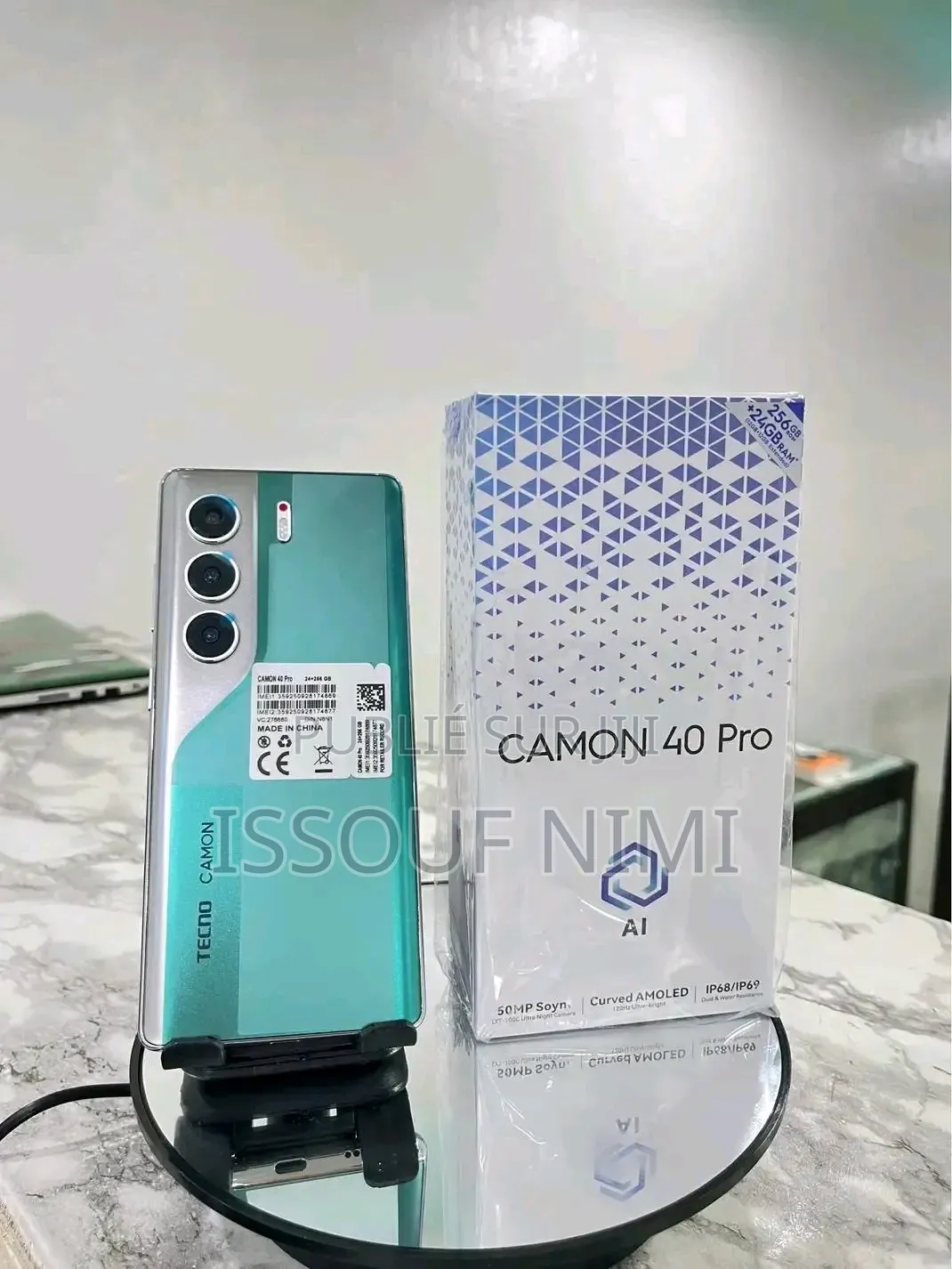 Nouveau Tecno Camon 40 Pro 4G 256 GB Autre