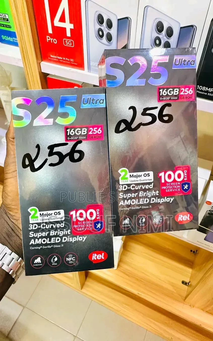 Nouveau Itel S25 Ultra 256 GB Autre