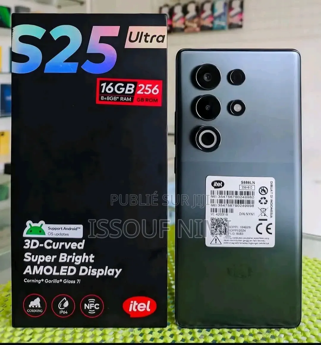 Nouveau Itel S25 Ultra 256 GB Autre