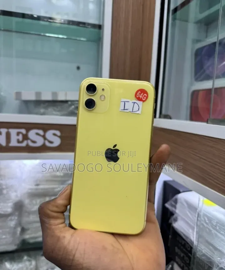 Nouveau Apple iPhone 11 64 GB Jaune