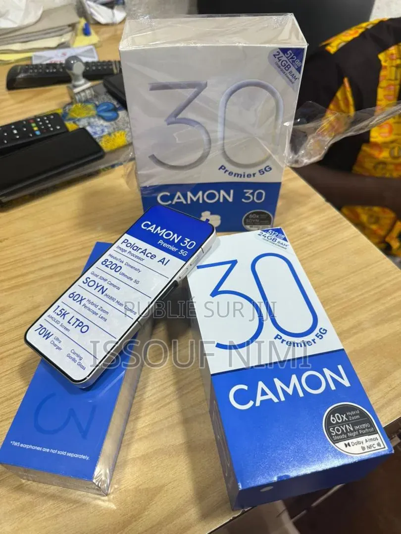 Nouveau Tecno Camon 30 Premier 512 GB Autre