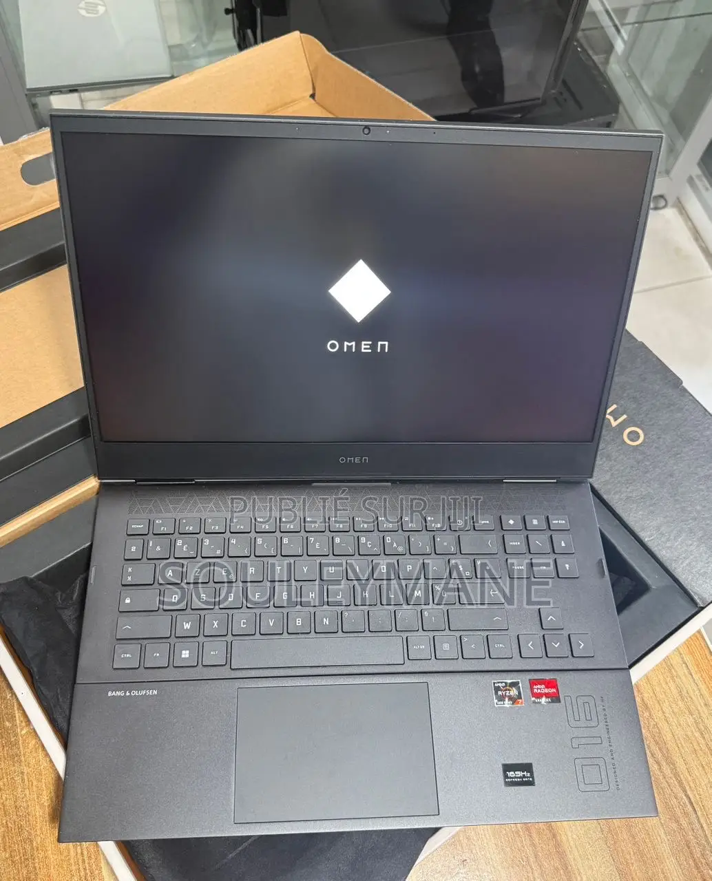 Ordinateur portable HP Omen 16 16GB AMD Ryzen 7 SSD 1T