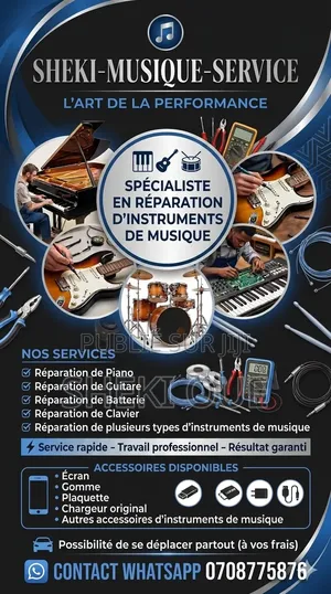 Réparation D'instruments De Musique