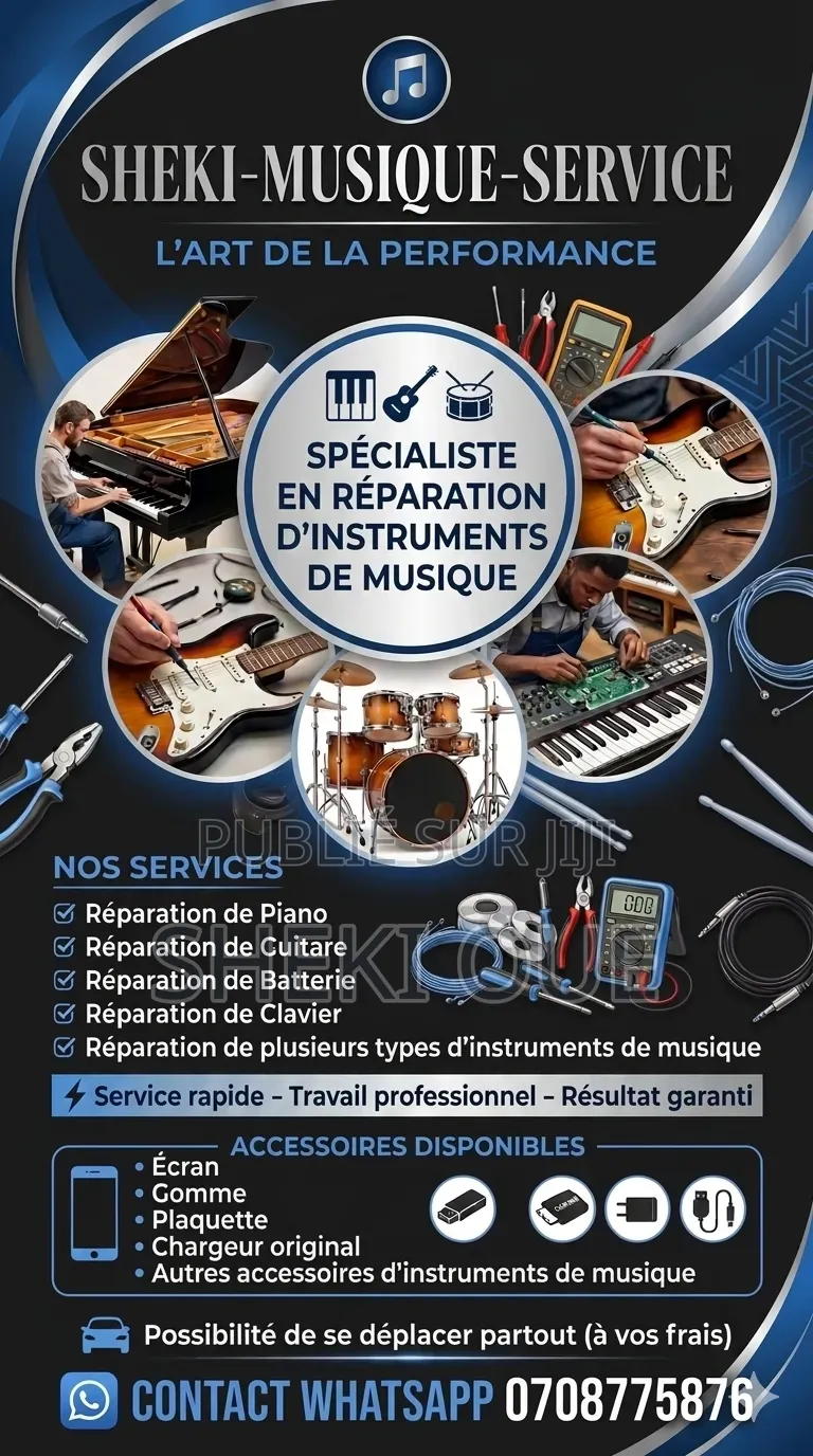 Réparation D'instruments De Musique