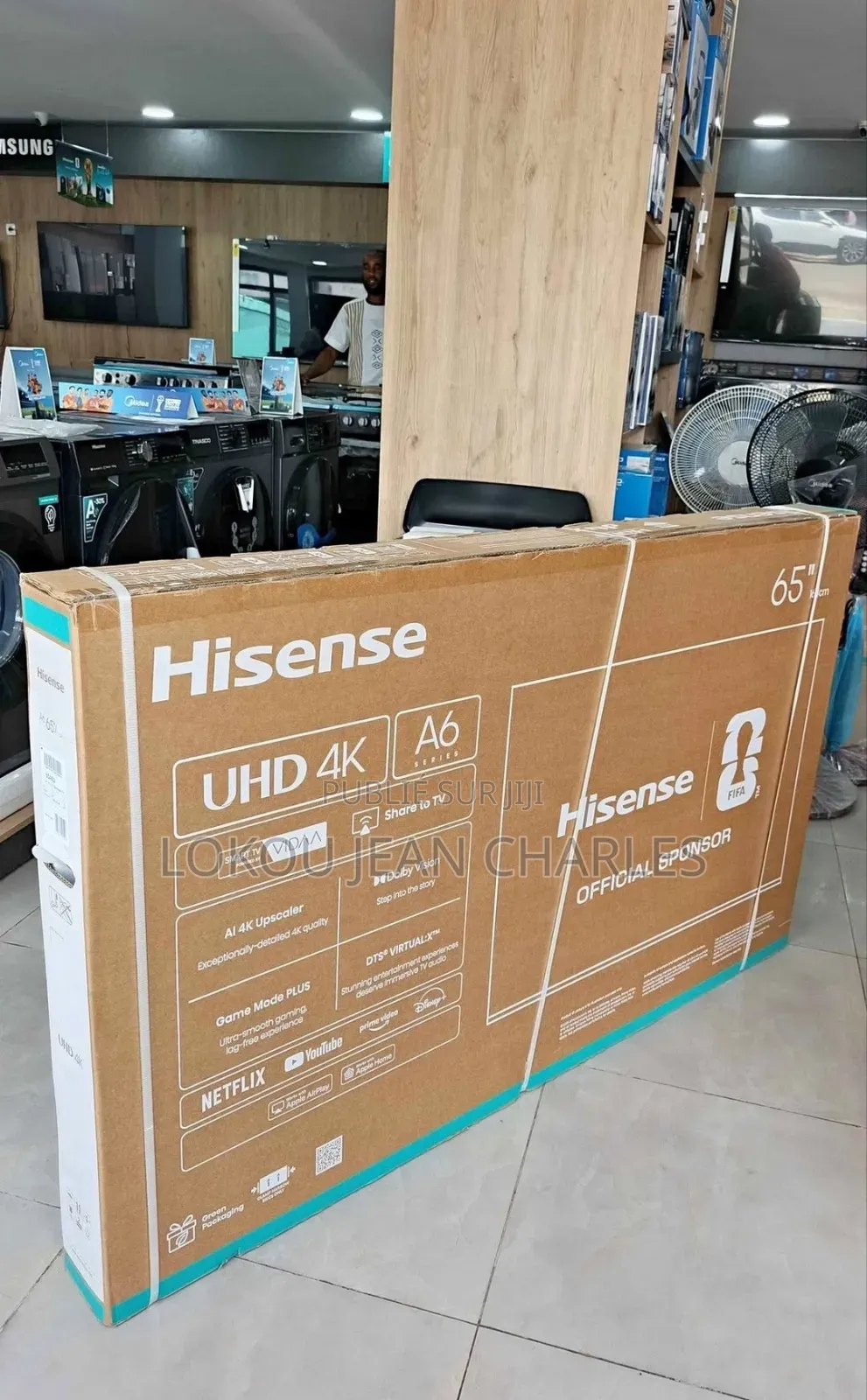 Television Hisense 58 Et 65 Pousse en Promo Stock Limité