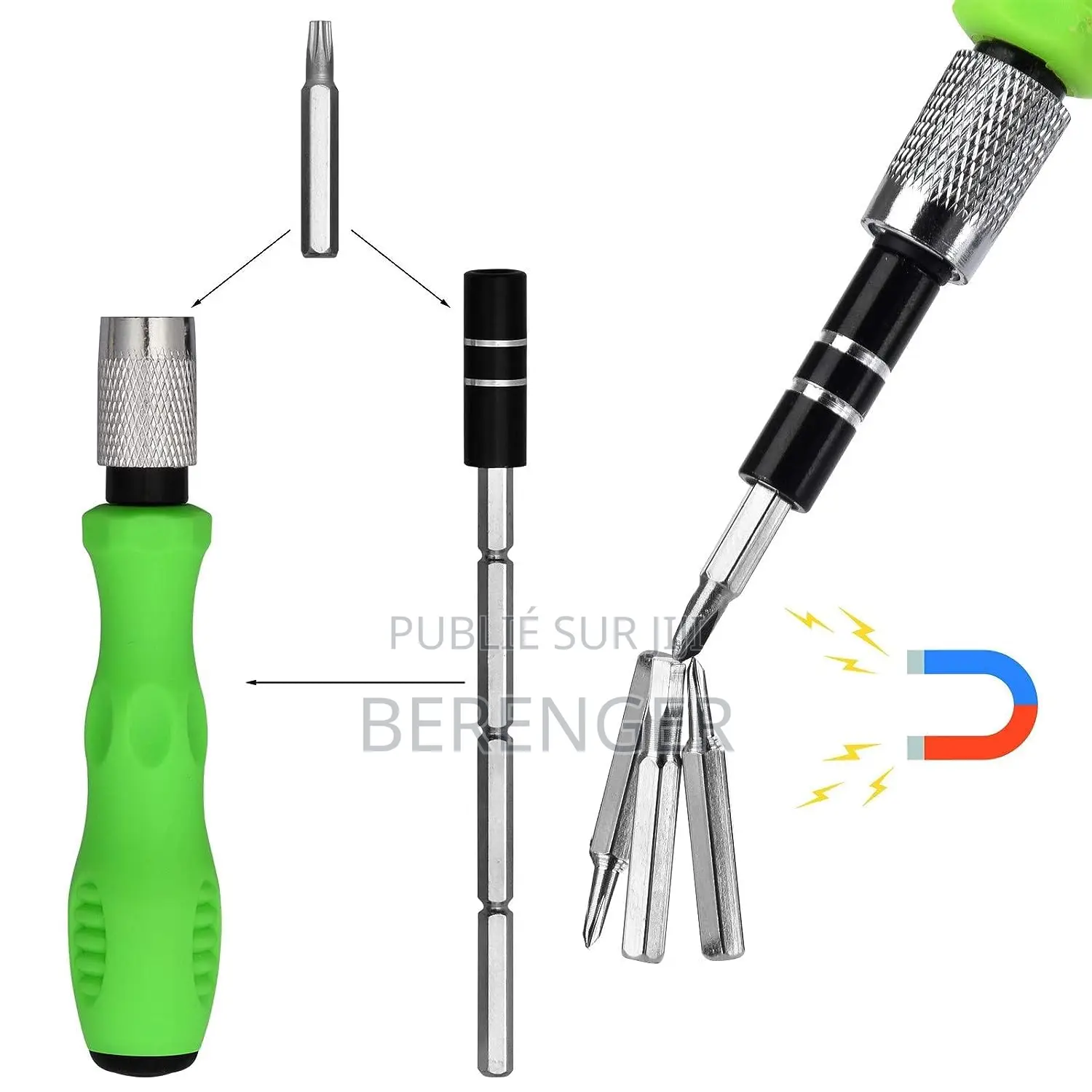 Kit De Tournevis Magnétique 32 en 1