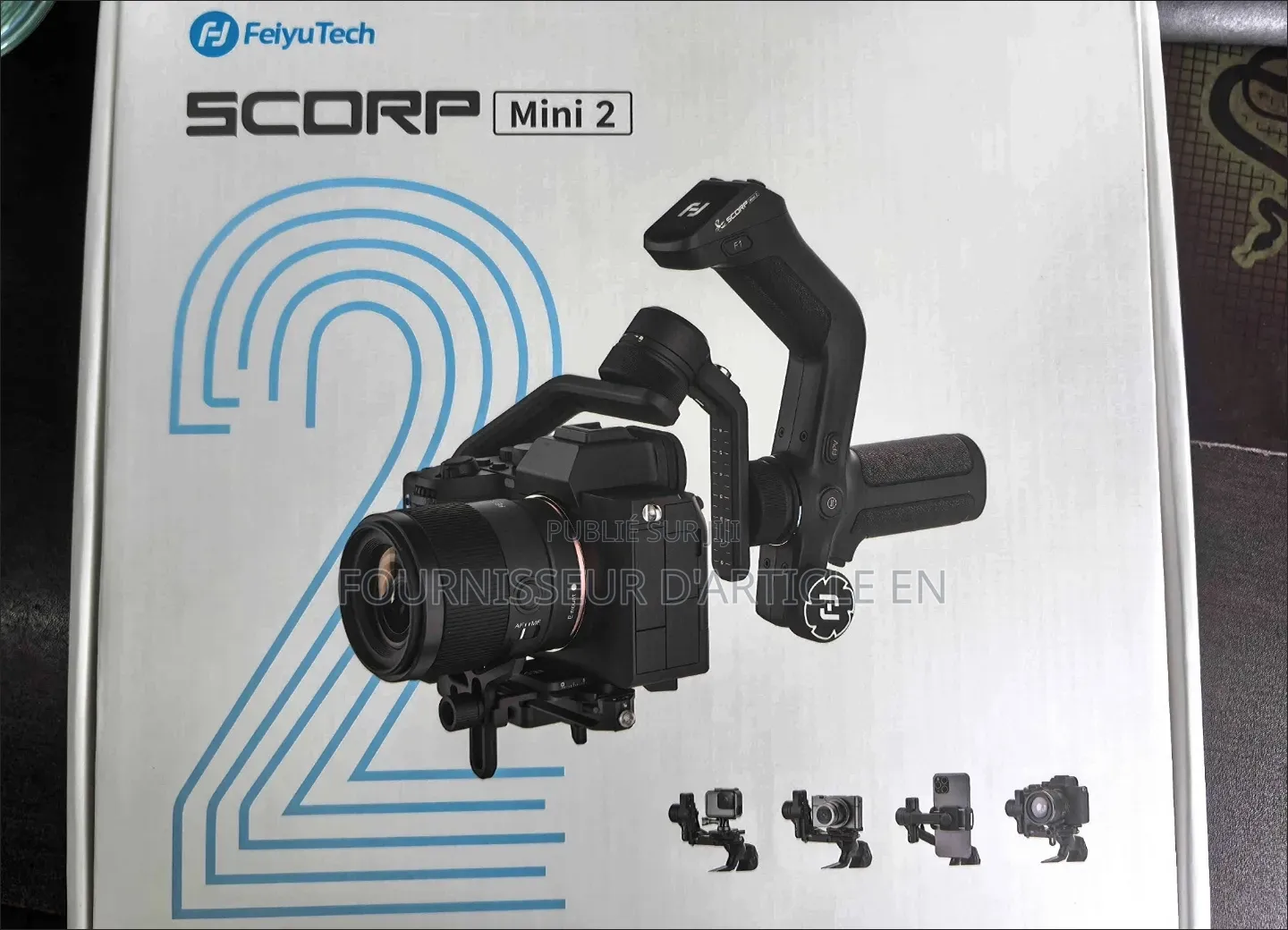 Stabilisateur Mobile Feiyu Scorpion Mini2 ,Suivi Intelligent Par Ia