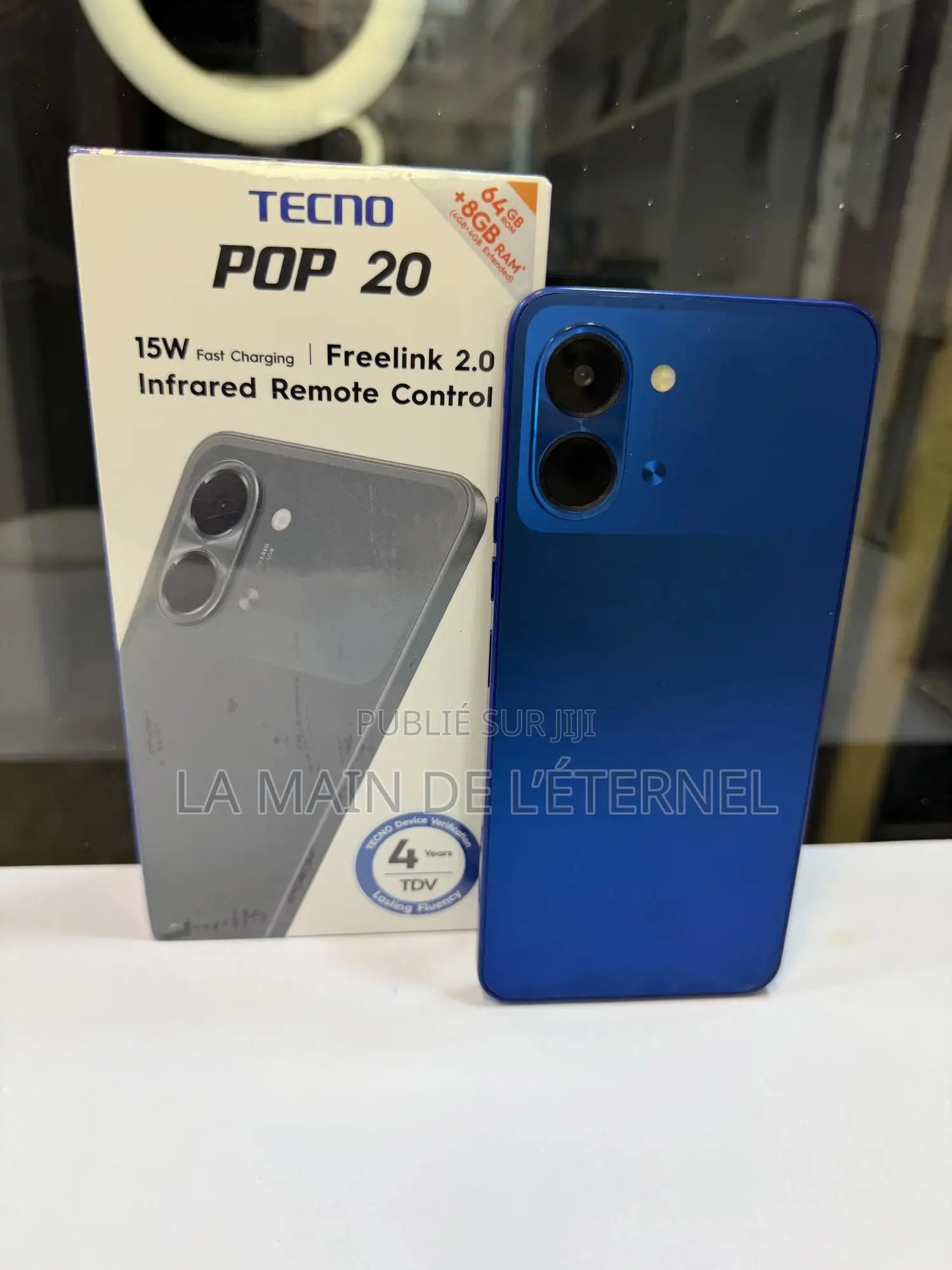 Nouveau Tecno Pop 20 64 GB Noir