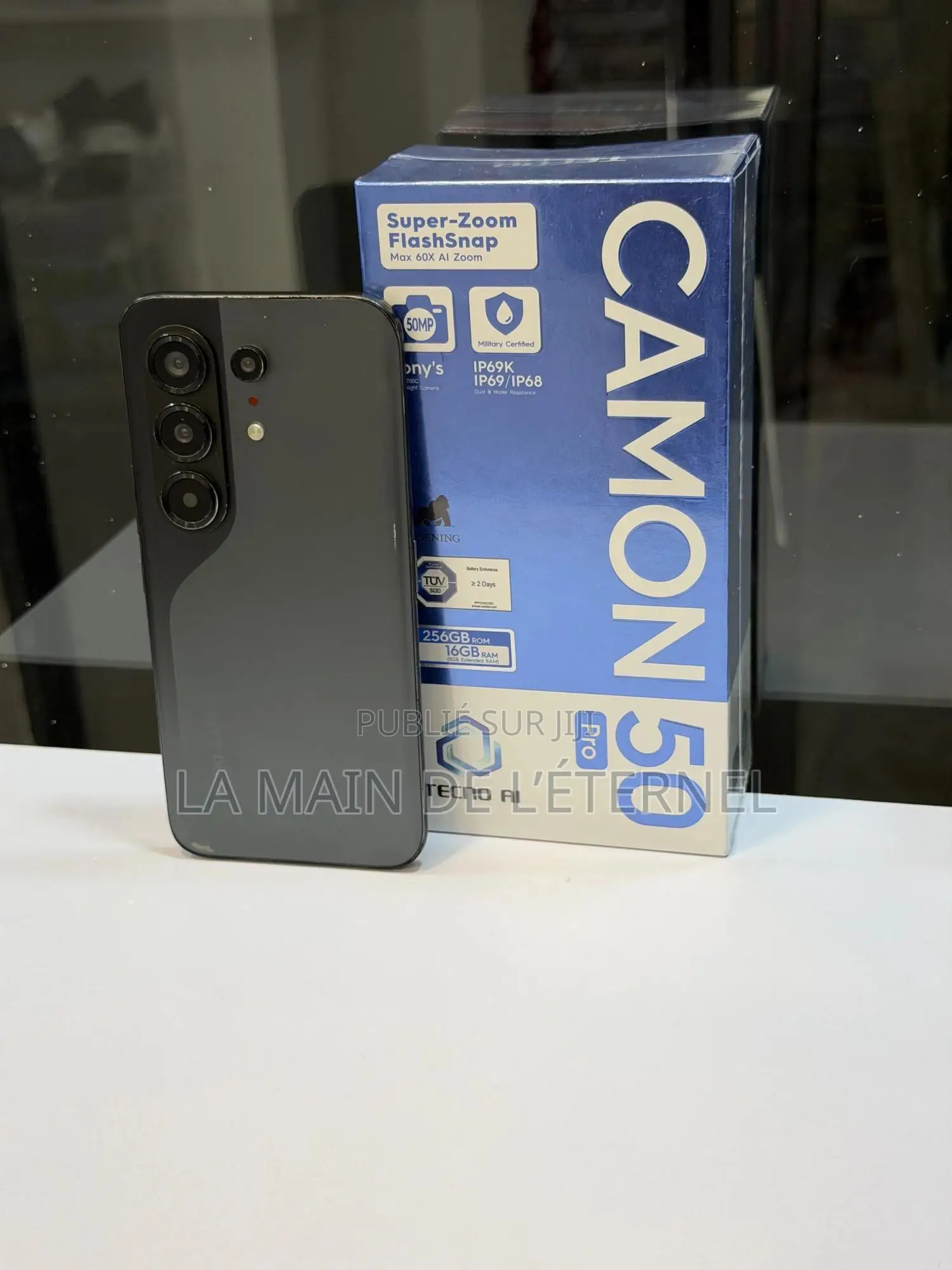 Nouveau Tecno Camon 50 Pro 256 GB Vert