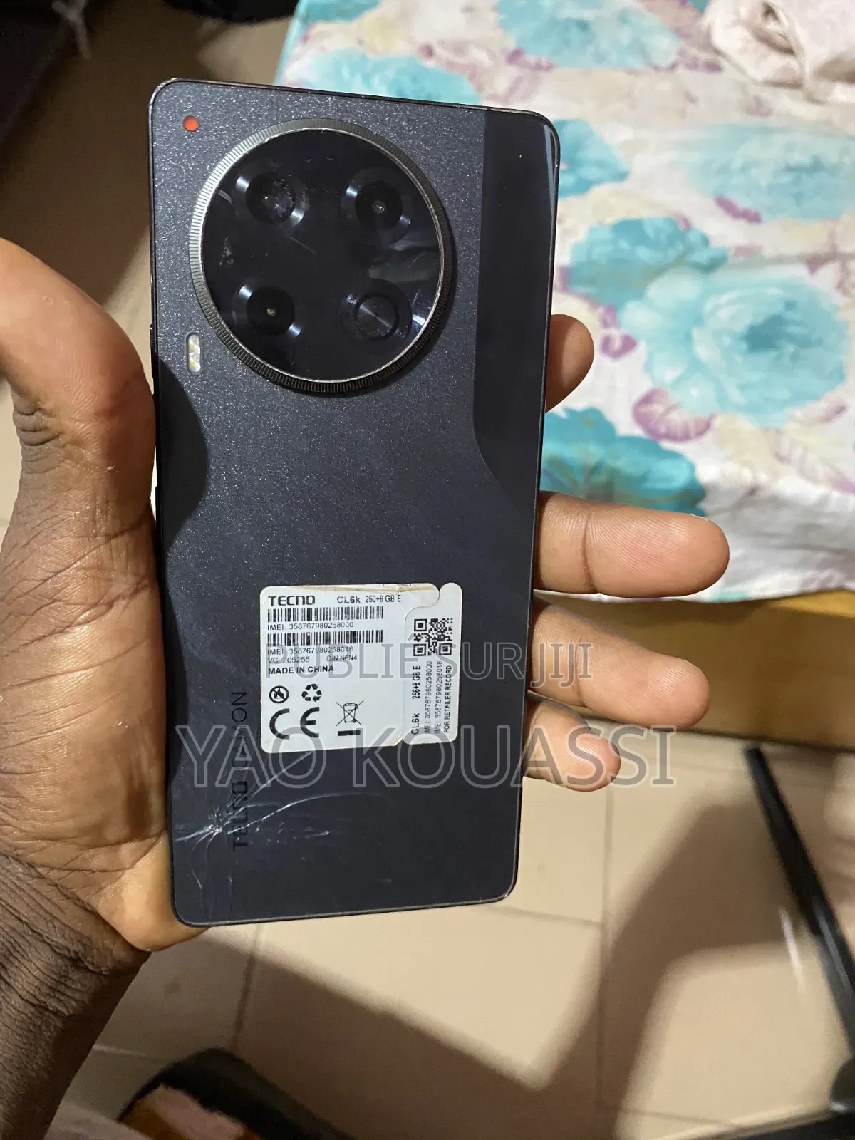 Tecno Camon 30 256 GB Noir