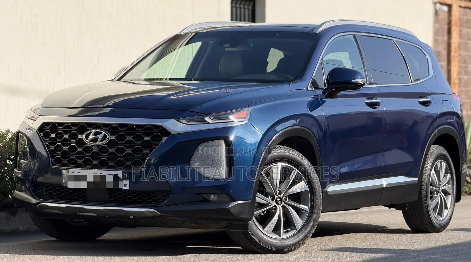 Hyundai Santa Fe SEL 2021 Bleu
