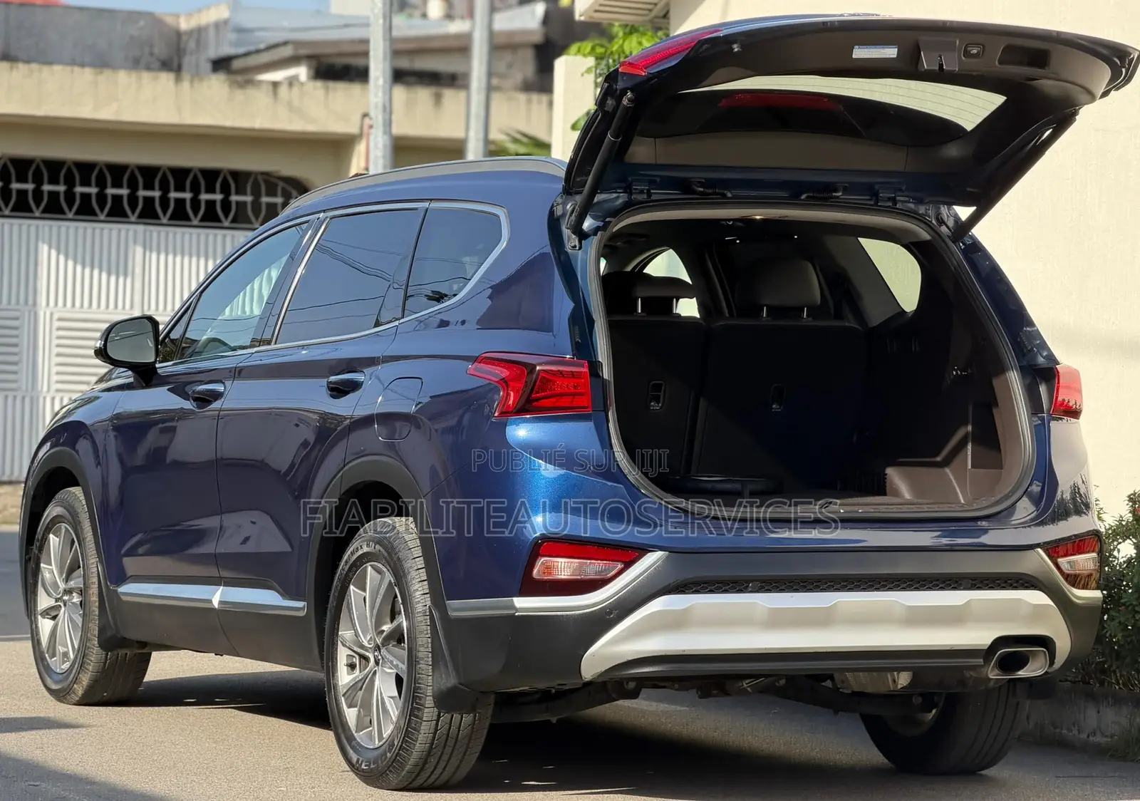 Hyundai Santa Fe SEL 2021 Bleu