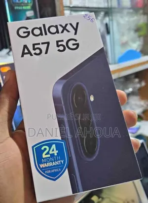 Nouveau Samsung Galaxy A57 256 GB Noir