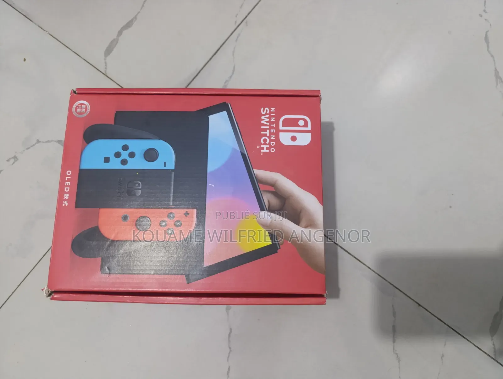 Console Nintendo Switch Oled – Avec Station D’Accueil Et Manette