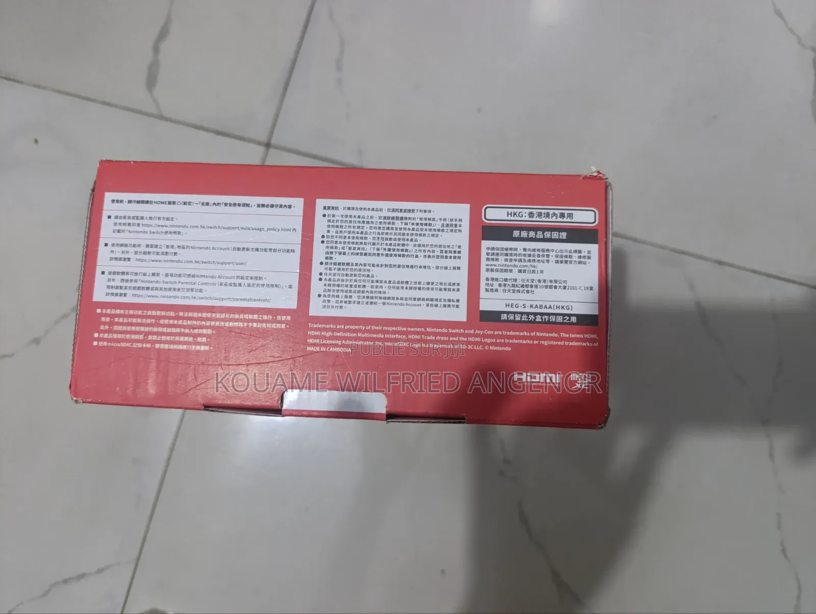 Console Nintendo Switch Oled – Avec Station D’Accueil Et Manette