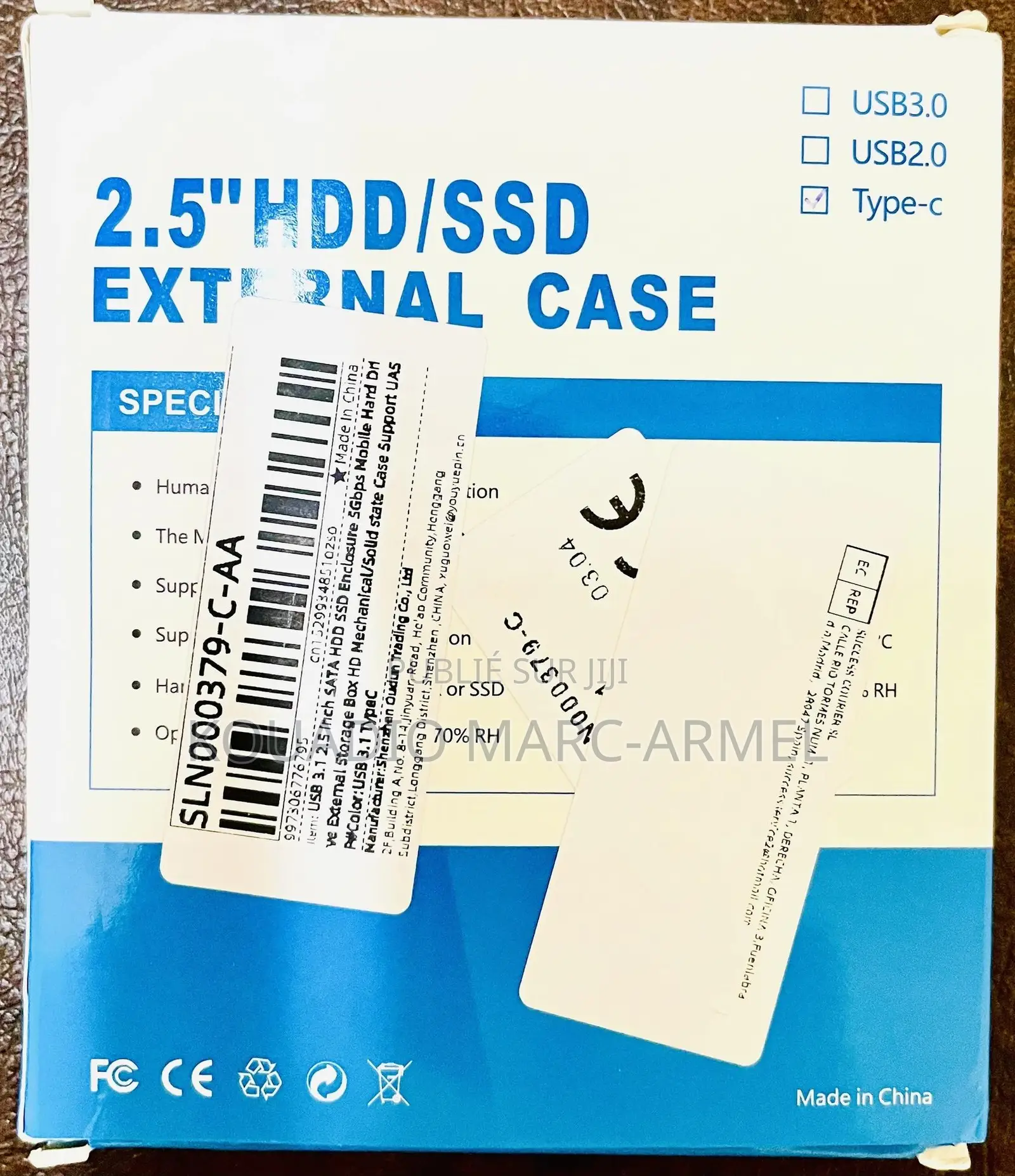 Boîtier Disque Dur Externe