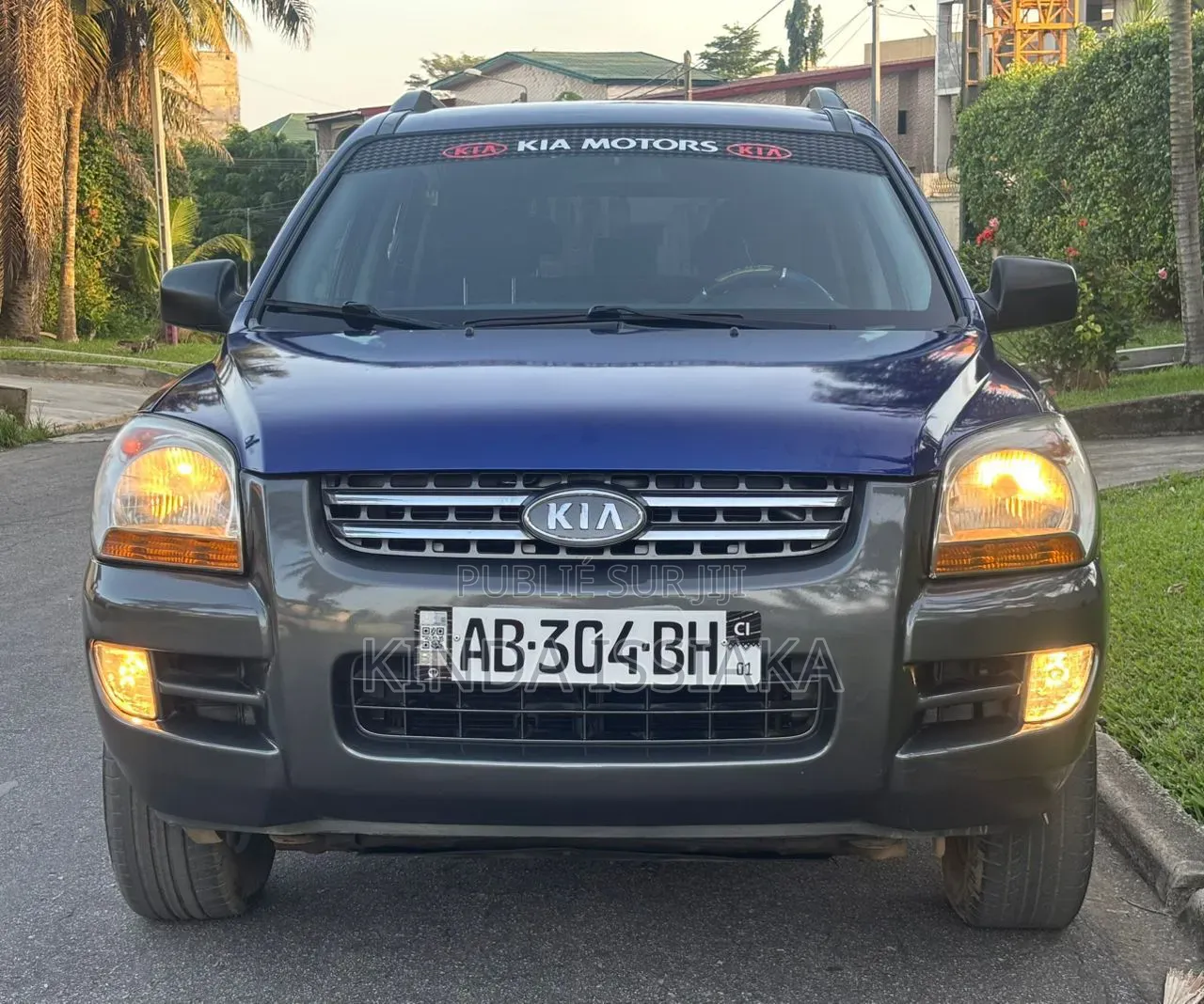 Kia Sportage 2007 Bleu