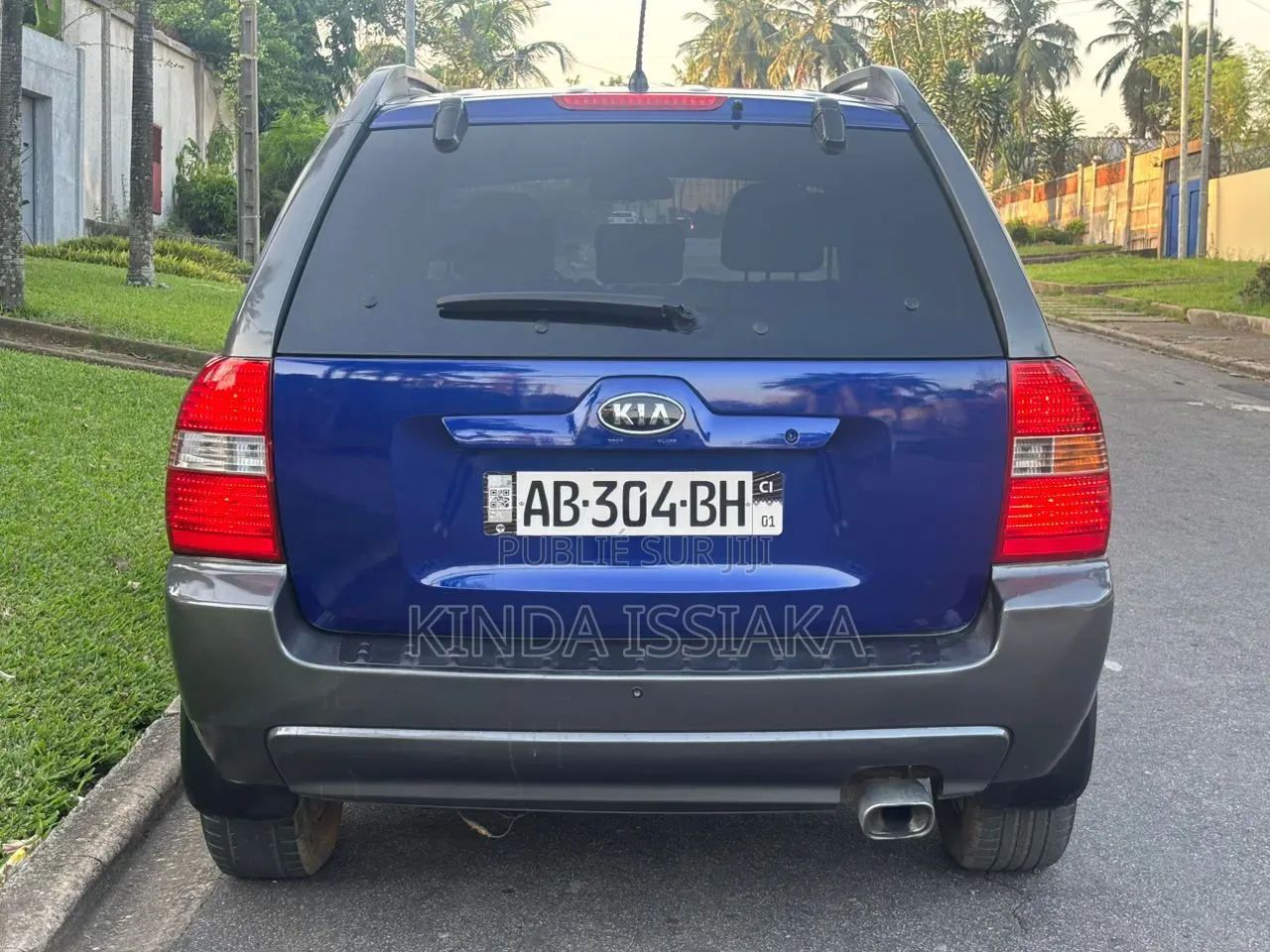Kia Sportage 2007 Bleu