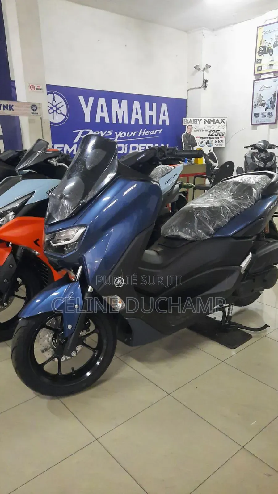 Nouveau Yamaha NMAX 155 2024 Bleu