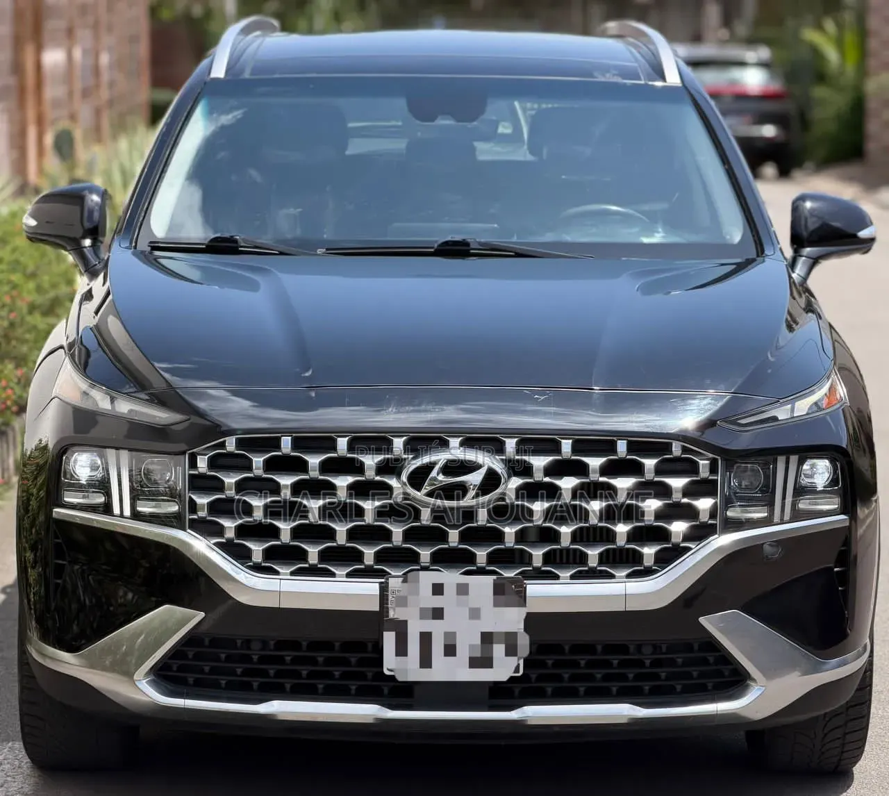 Hyundai Santa Fe Calligraphy 2022 Bleu