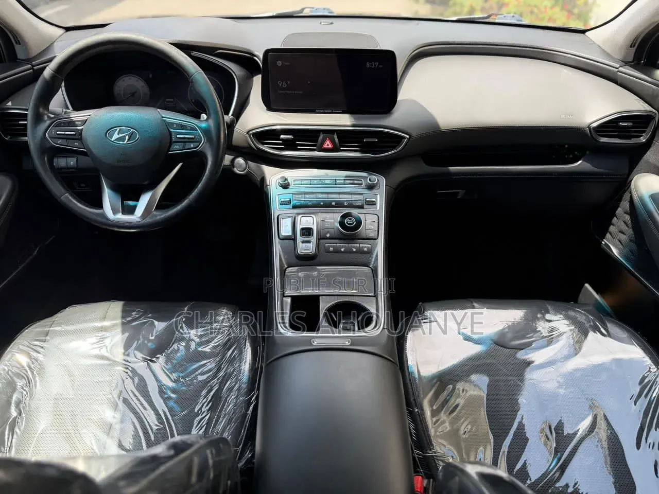 Hyundai Santa Fe Calligraphy 2022 Bleu
