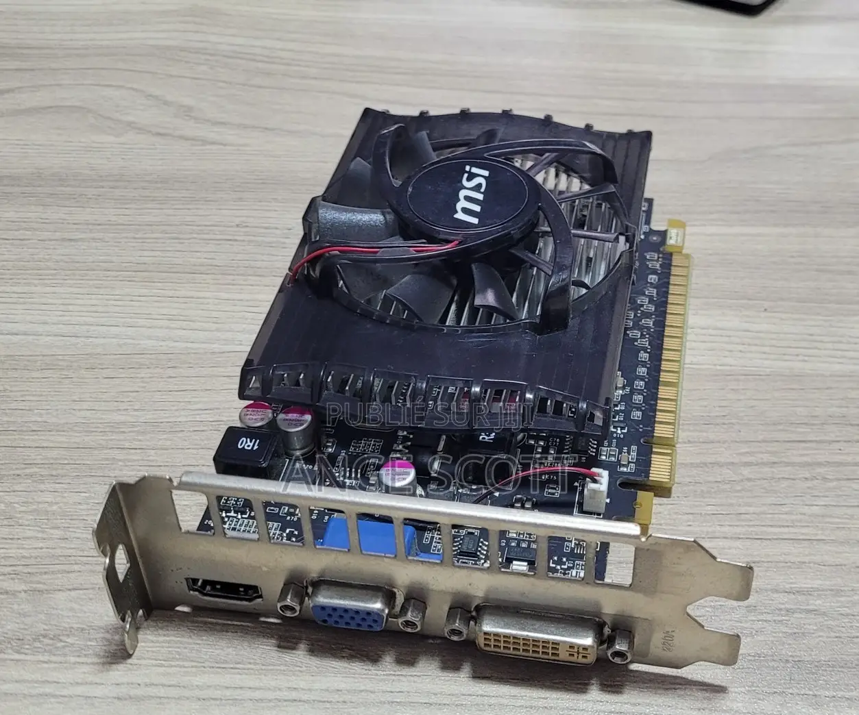 Carte Graphique Msi Nvidia Gt 630 Capacité 4go Dédiée