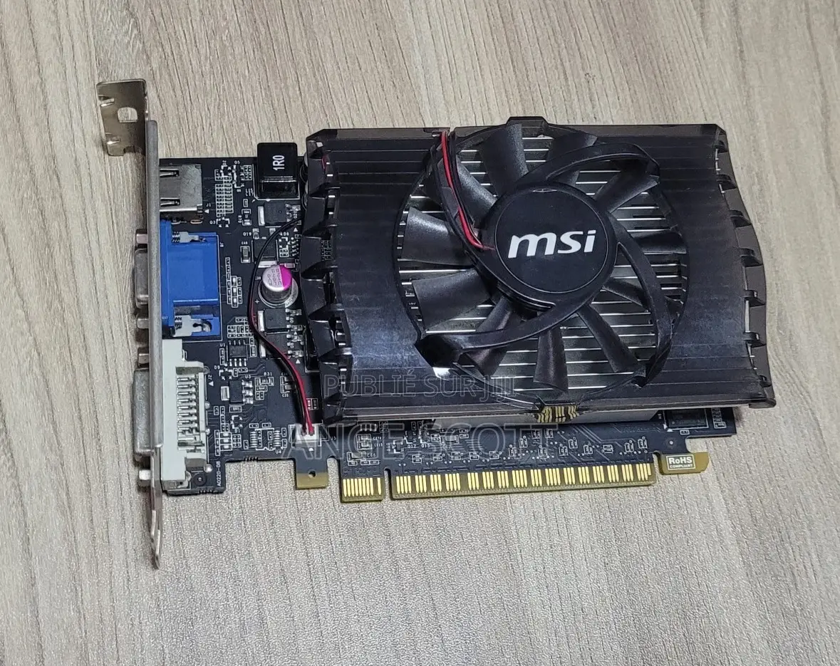Carte Graphique Msi Nvidia Gt 630 Capacité 4go Dédiée