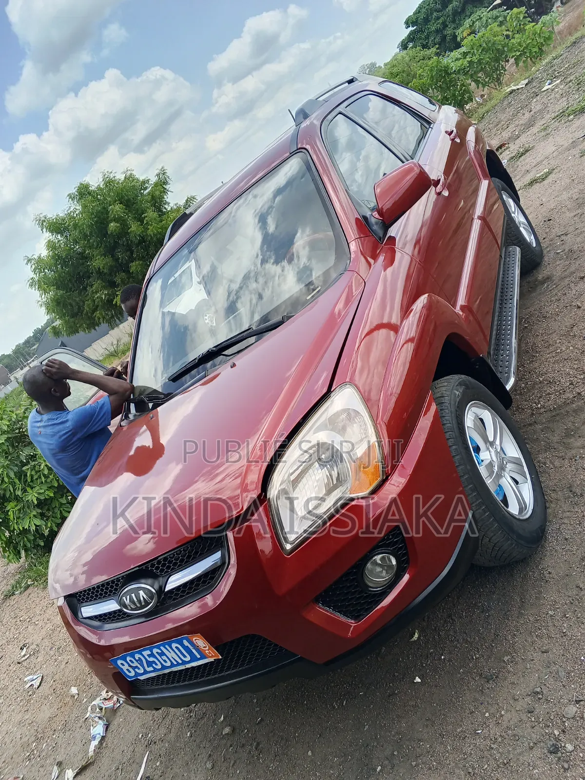 Kia Sportage 2007 Rouge