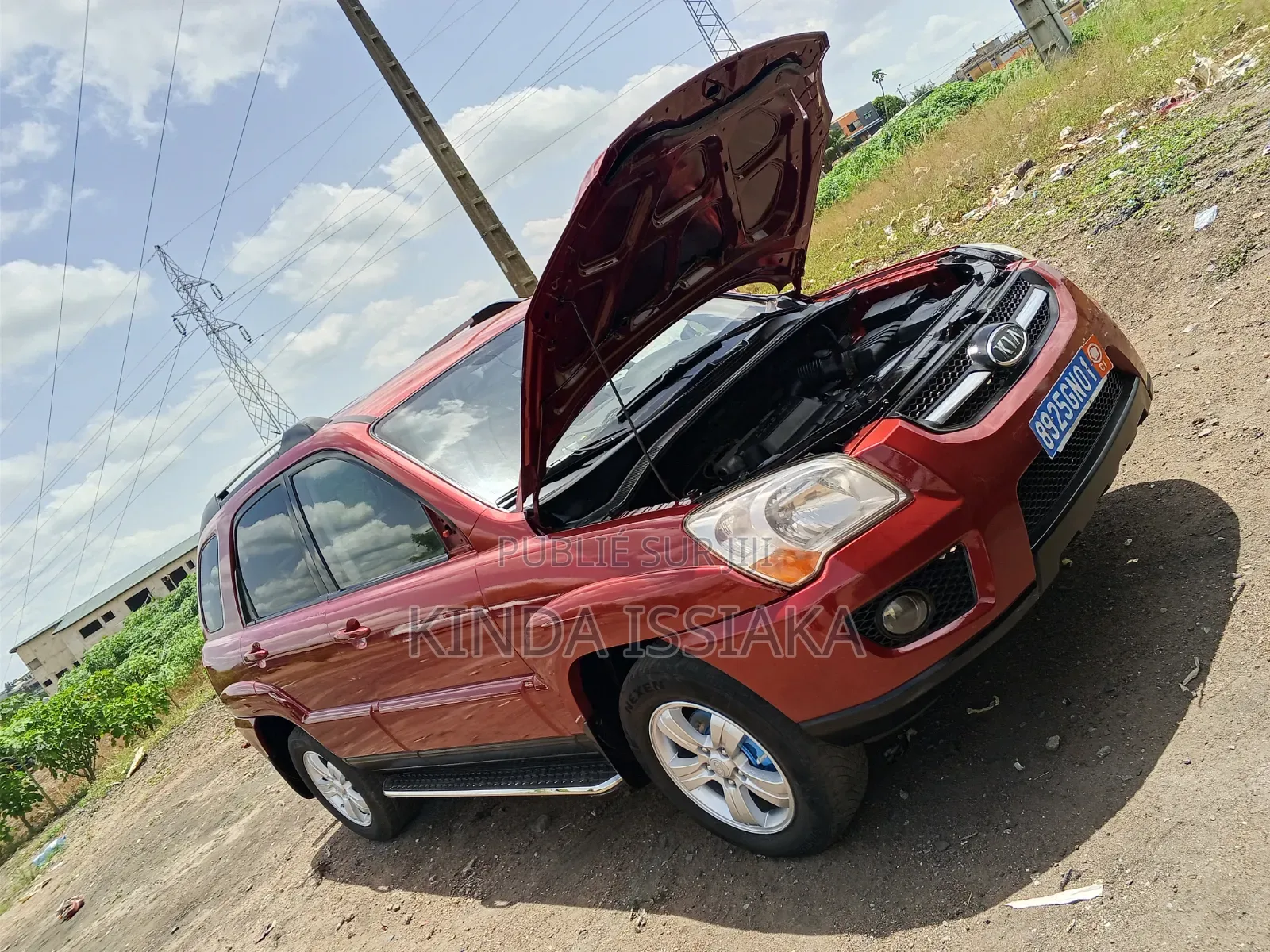 Kia Sportage 2007 Rouge