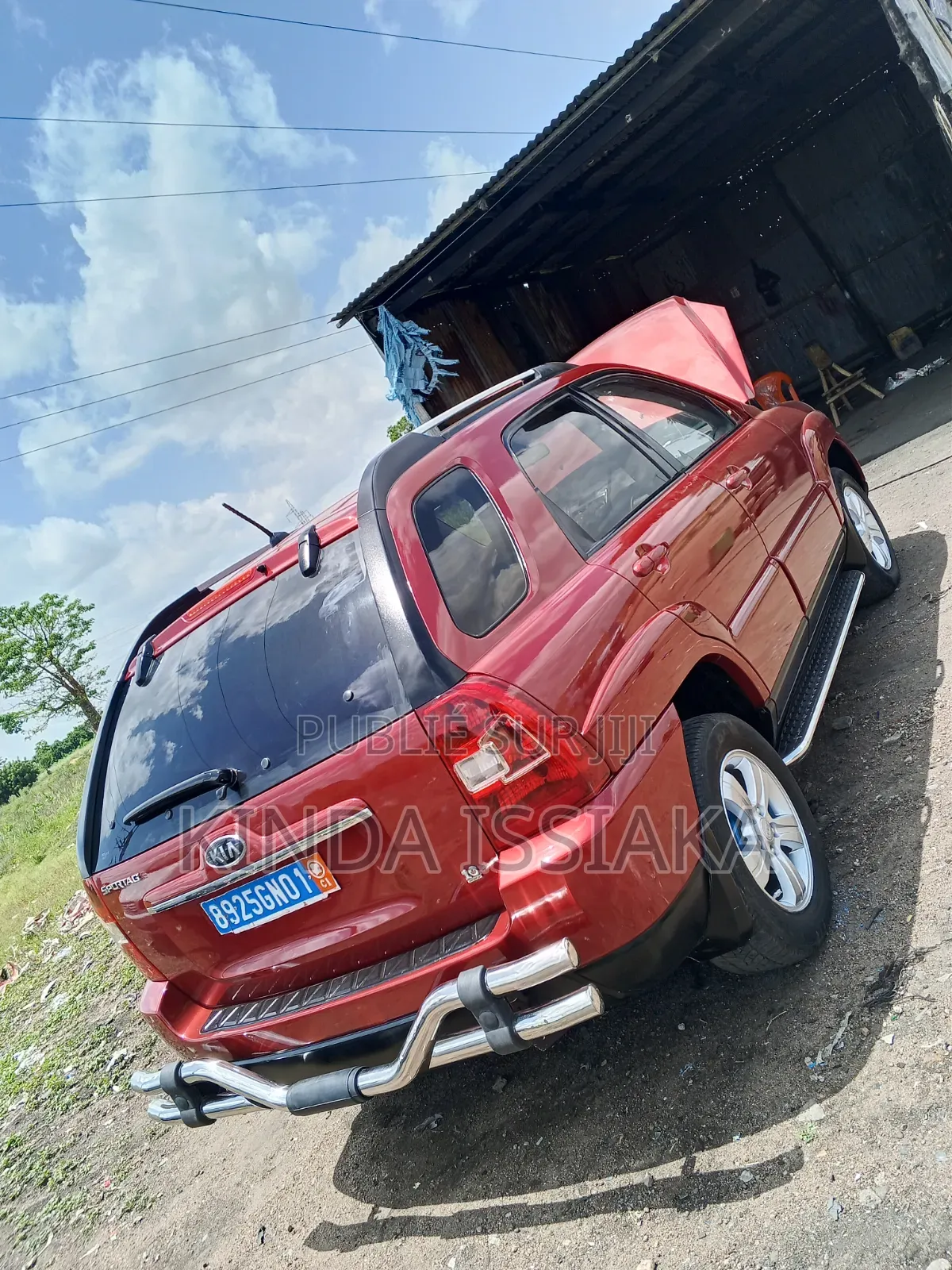 Kia Sportage 2007 Rouge